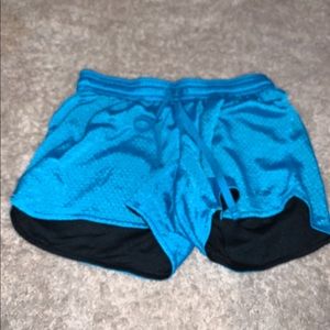 Blue champion shorts